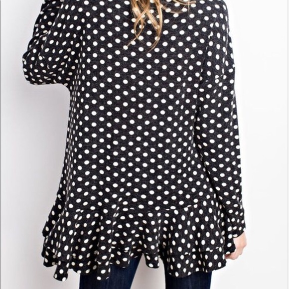 Easel NWT Peplum Top - Picture 5 of 5